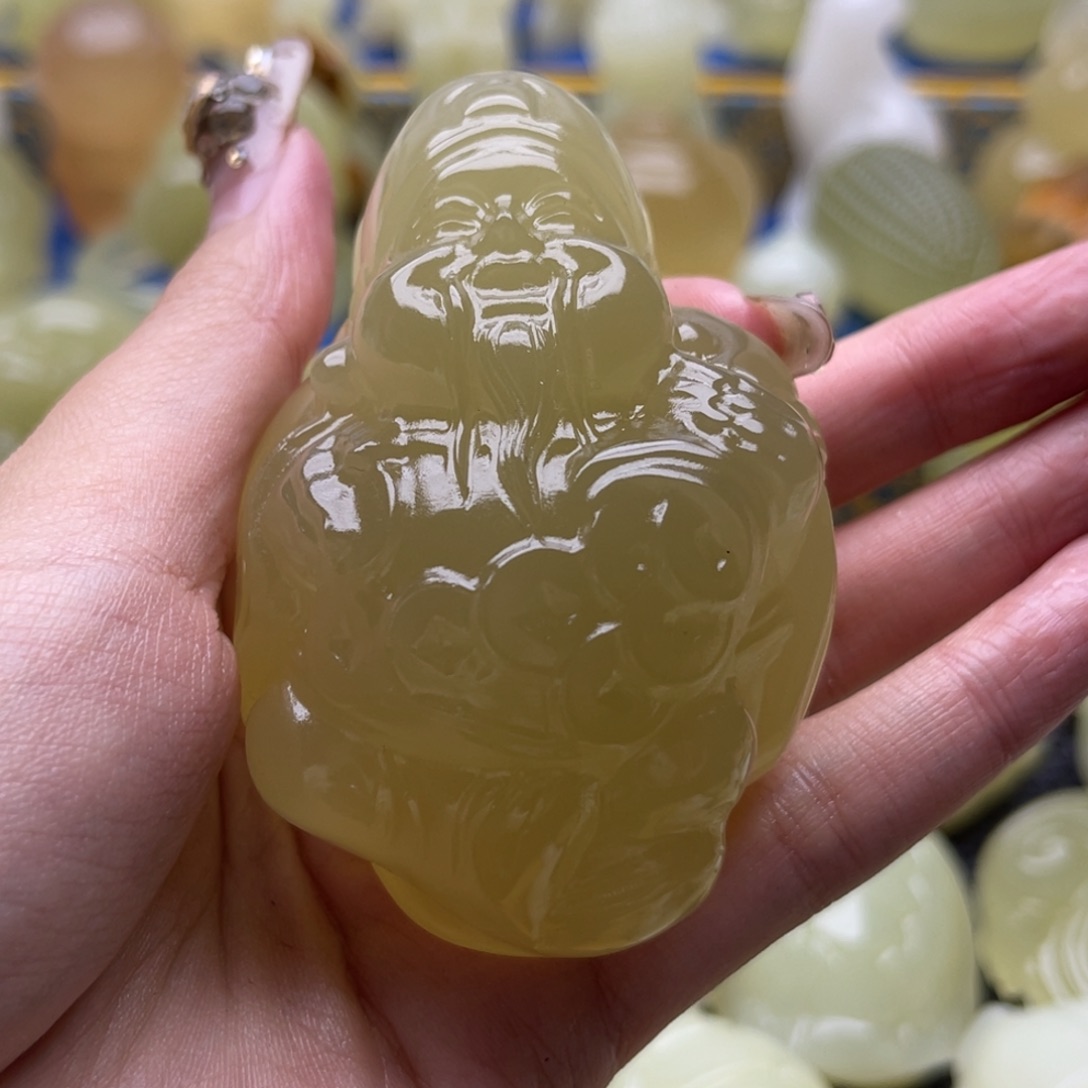 大***巴玉天然桌面摆放摆件