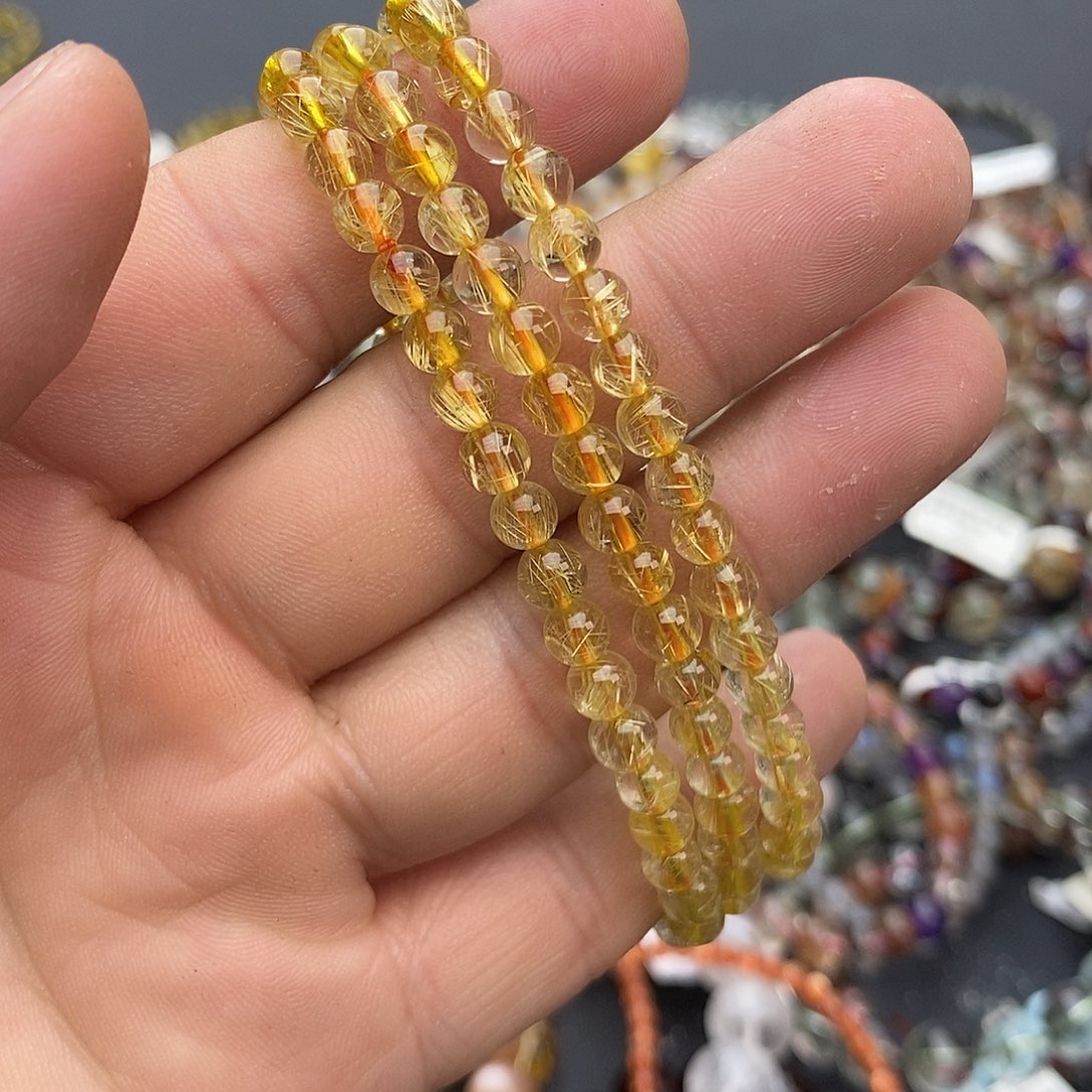 水晶手链未镶嵌手链