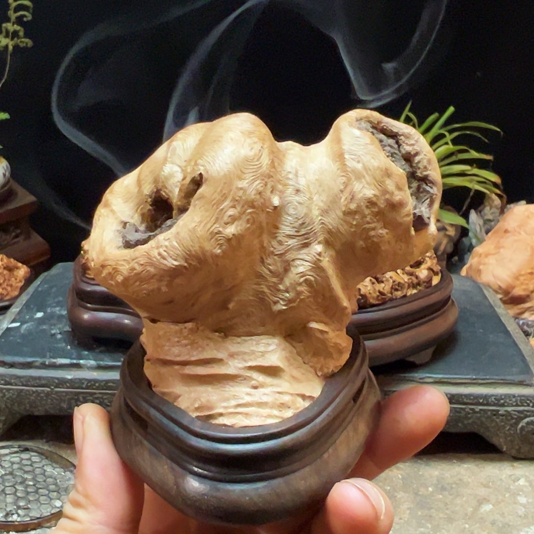 荔枝木熏香成品香炉