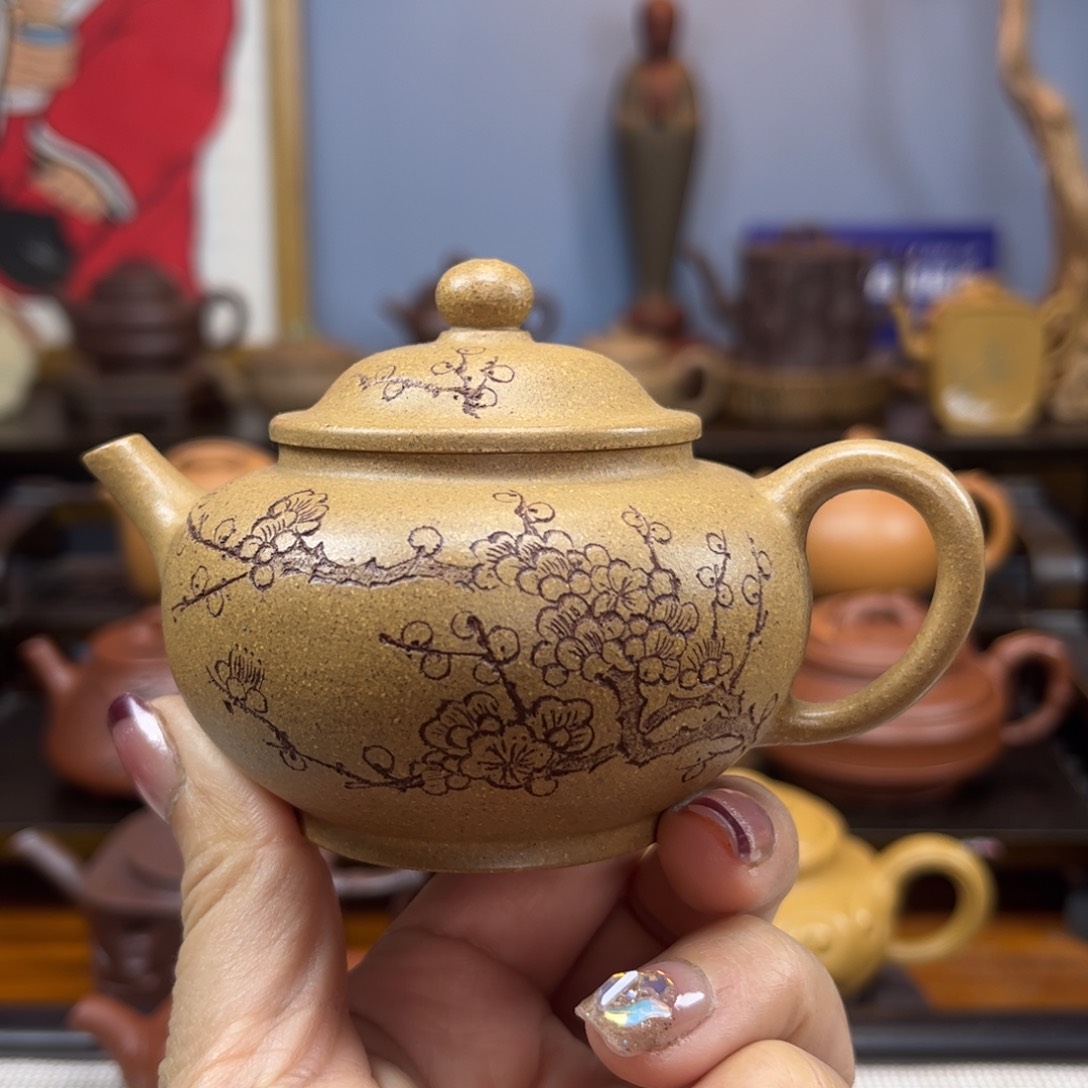 紫砂茶具半手工制作