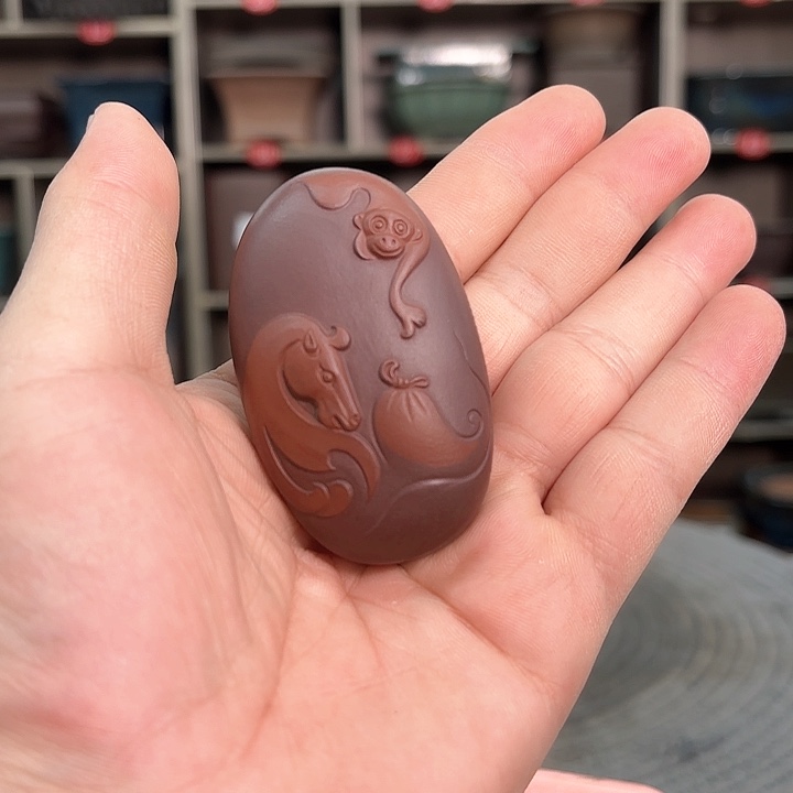 紫砂花盆紫砂的味道很好