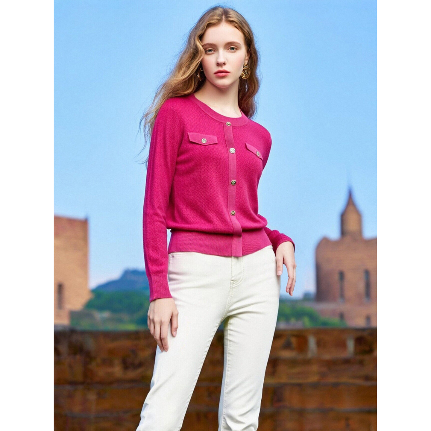 台湾品牌女装高端秋冬新款上衣 若6587A