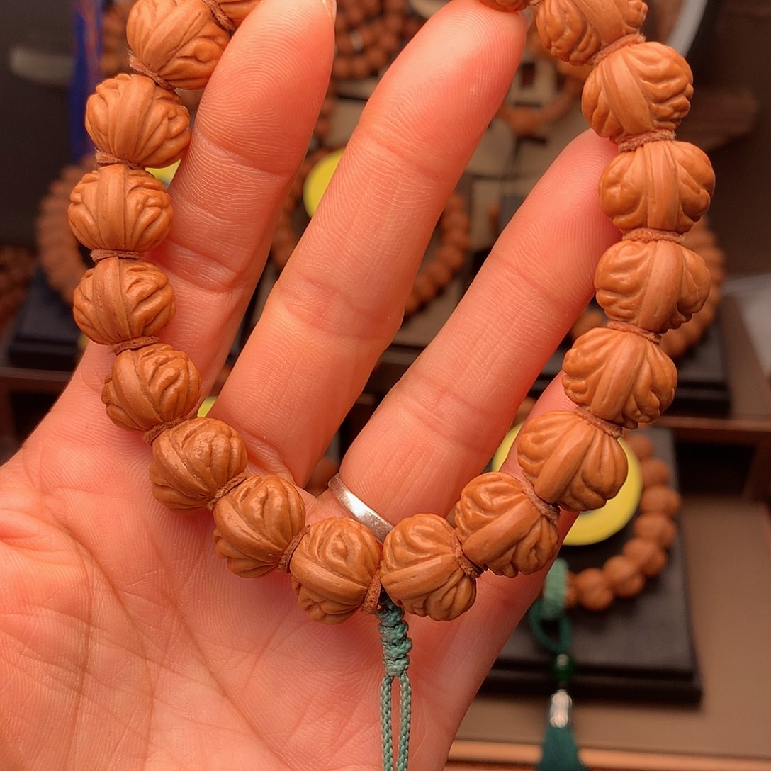 桃核手串小金豆手串14