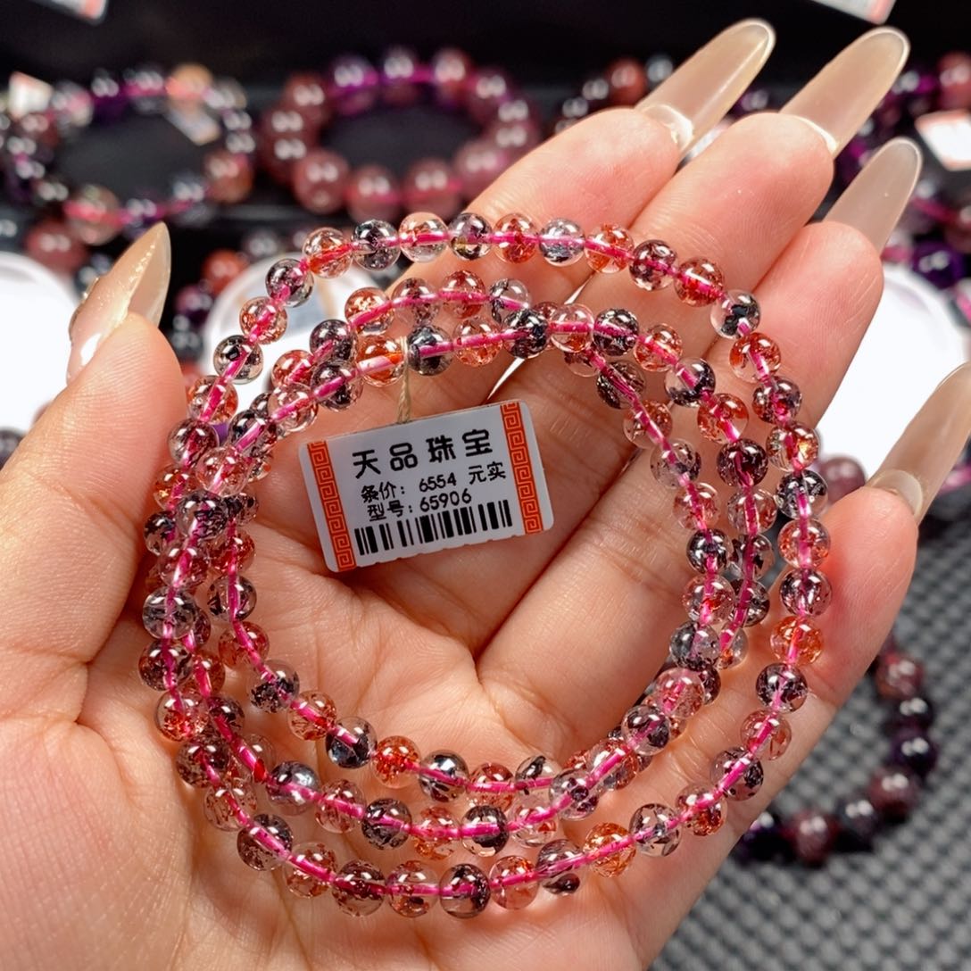 水晶手链未镶嵌毒液65906