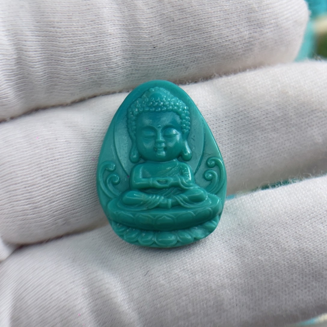 绿松石颈饰未镶嵌卡18-24-5.6