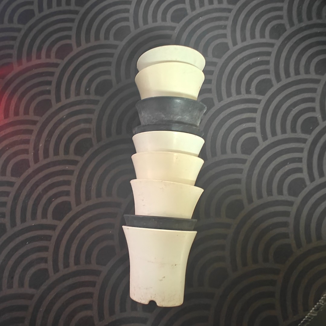 100个切糕苗苗用盆有使用痕迹二手