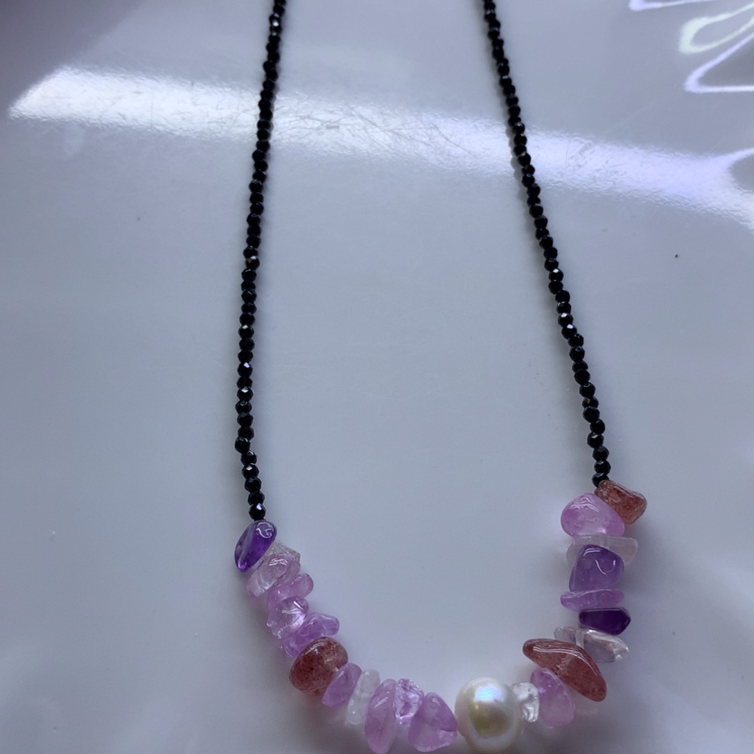 合金淡水珍珠耳饰
