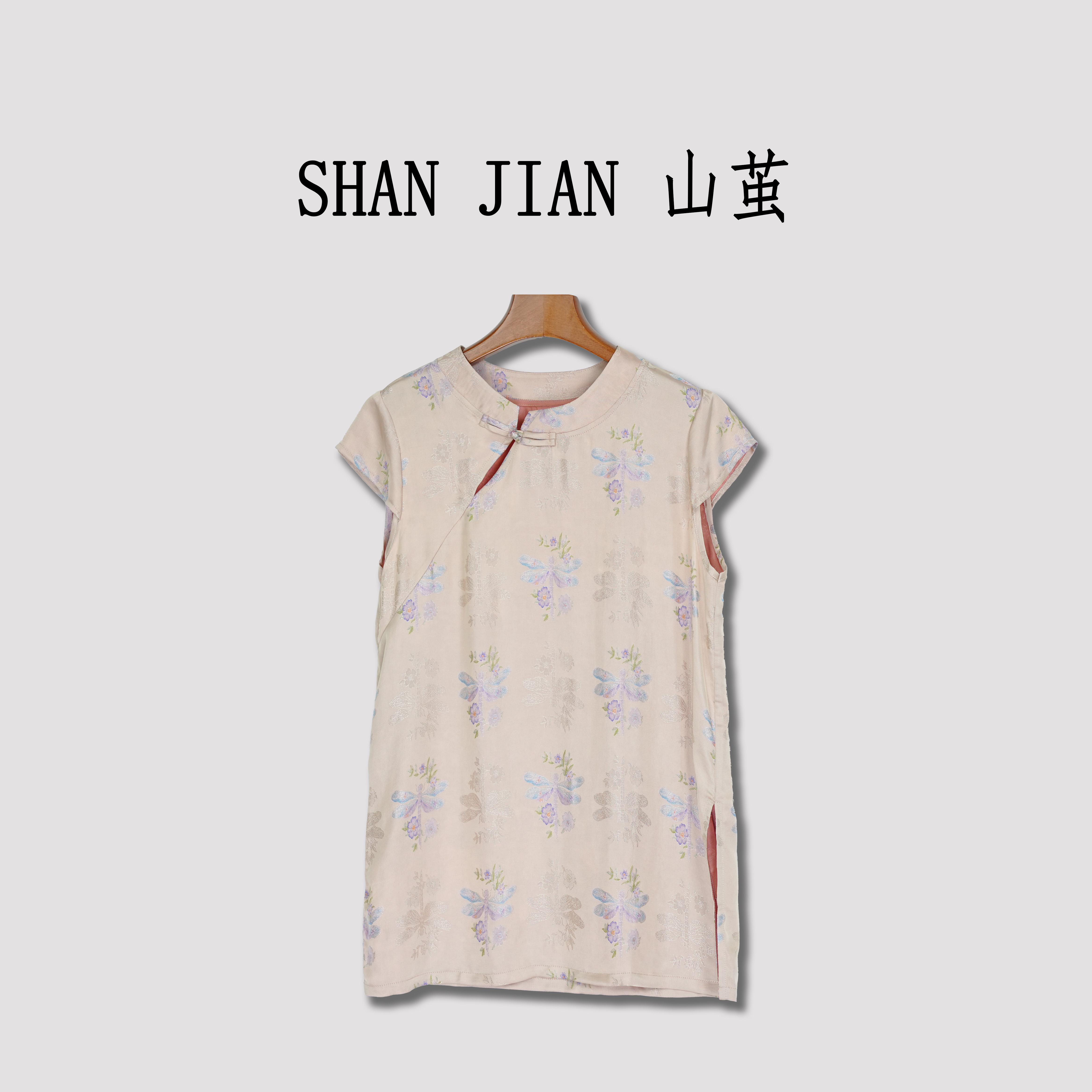 中式上衣复古传统改良夏季女装宽松上衣00485