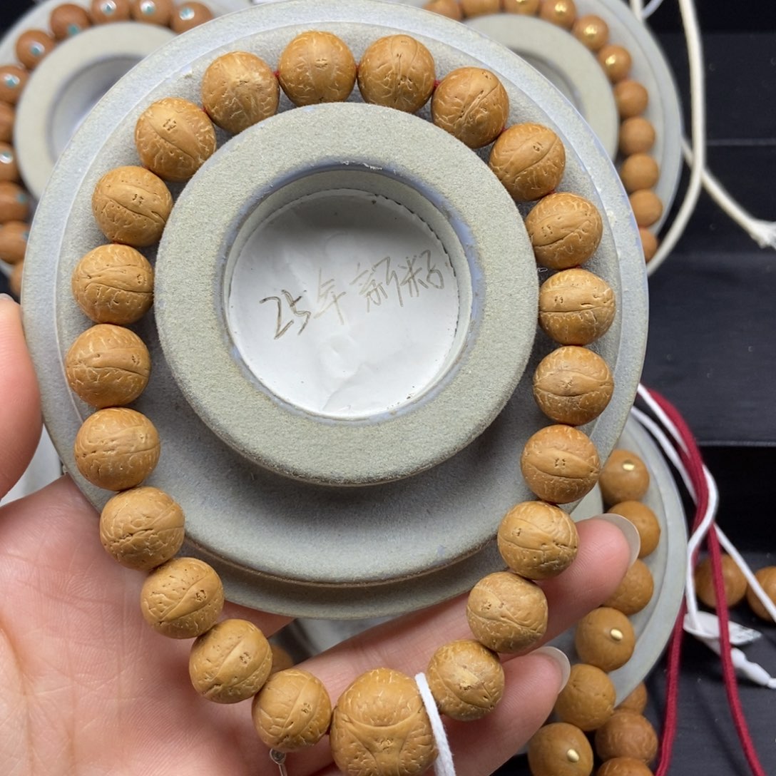 三***叔手串凤眼菩提12➕素，25年籽