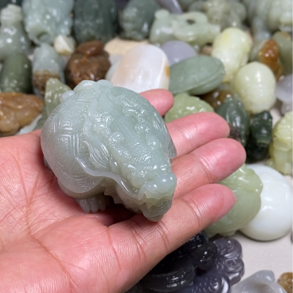 【闪购商品】和田玉把件未镶嵌用****8