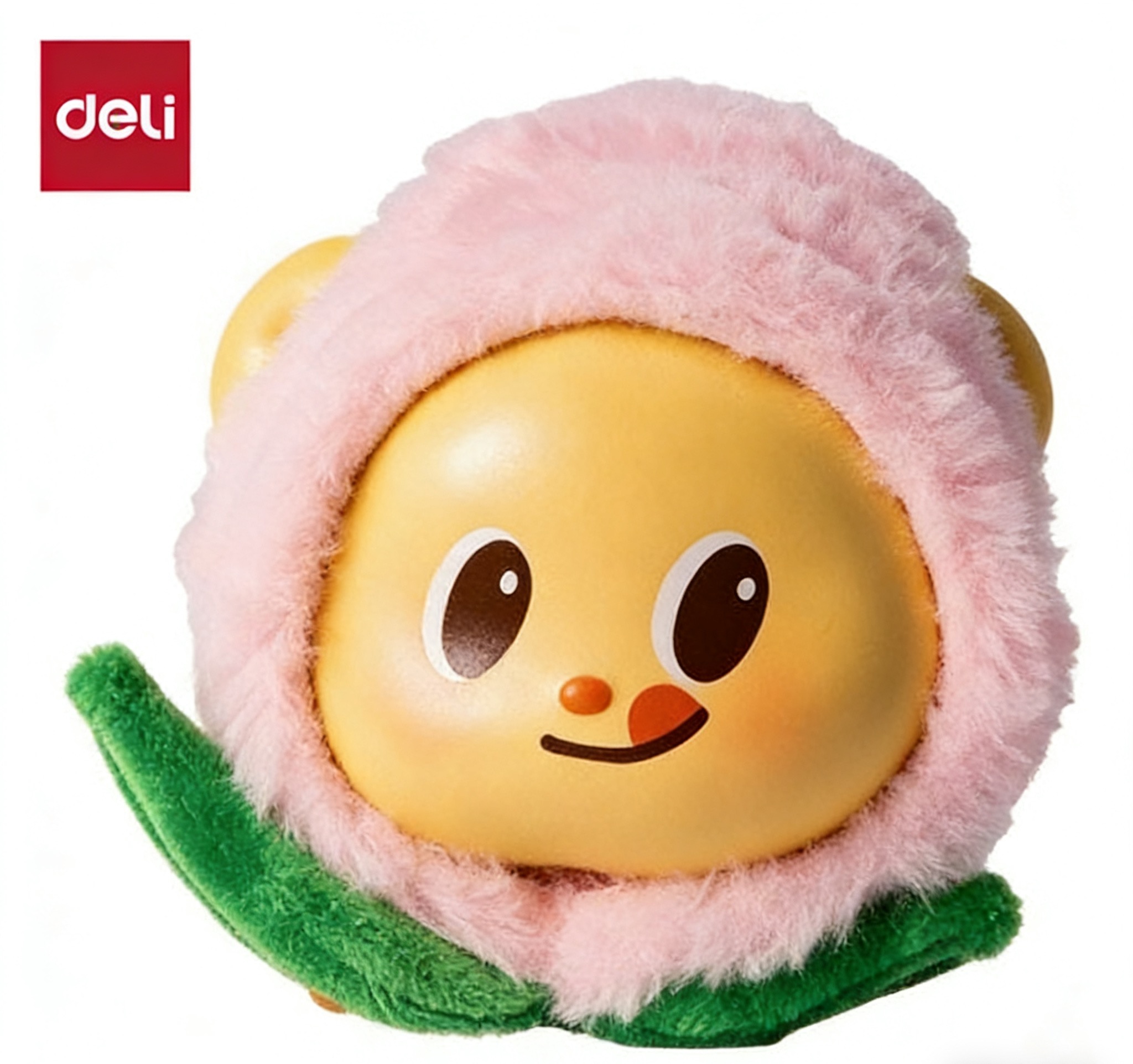 得力黄油小熊毛绒解压玩具1个微瑕疵）