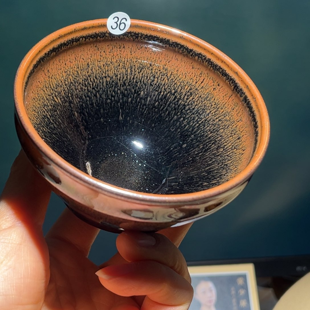 茶盏龙窑柴烧建盏主人盏