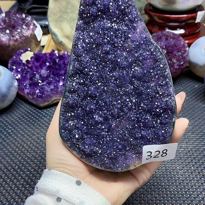 未镶嵌紫晶大型摆件（非配饰）