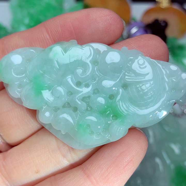 翡翠吊坠(不含链)未镶嵌