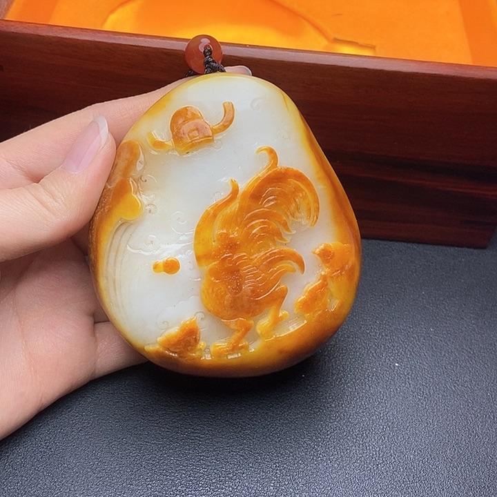 和田玉挂件未镶嵌N