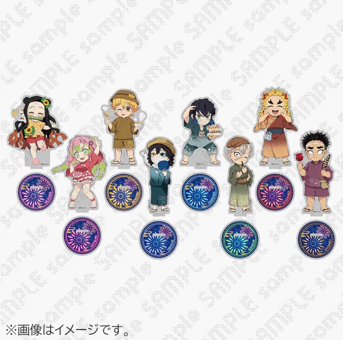 【鬼灭之刃】花火大会立牌 