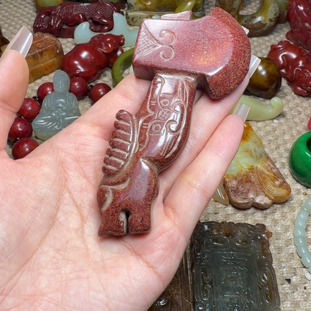 白玉菩提吊坠挂件