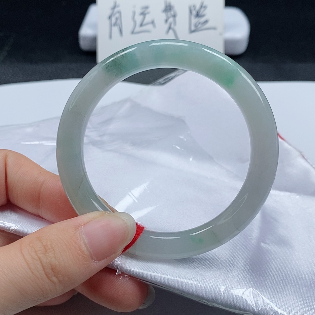 【闪购商品】翡翠手镯（圆镯）未镶嵌247号