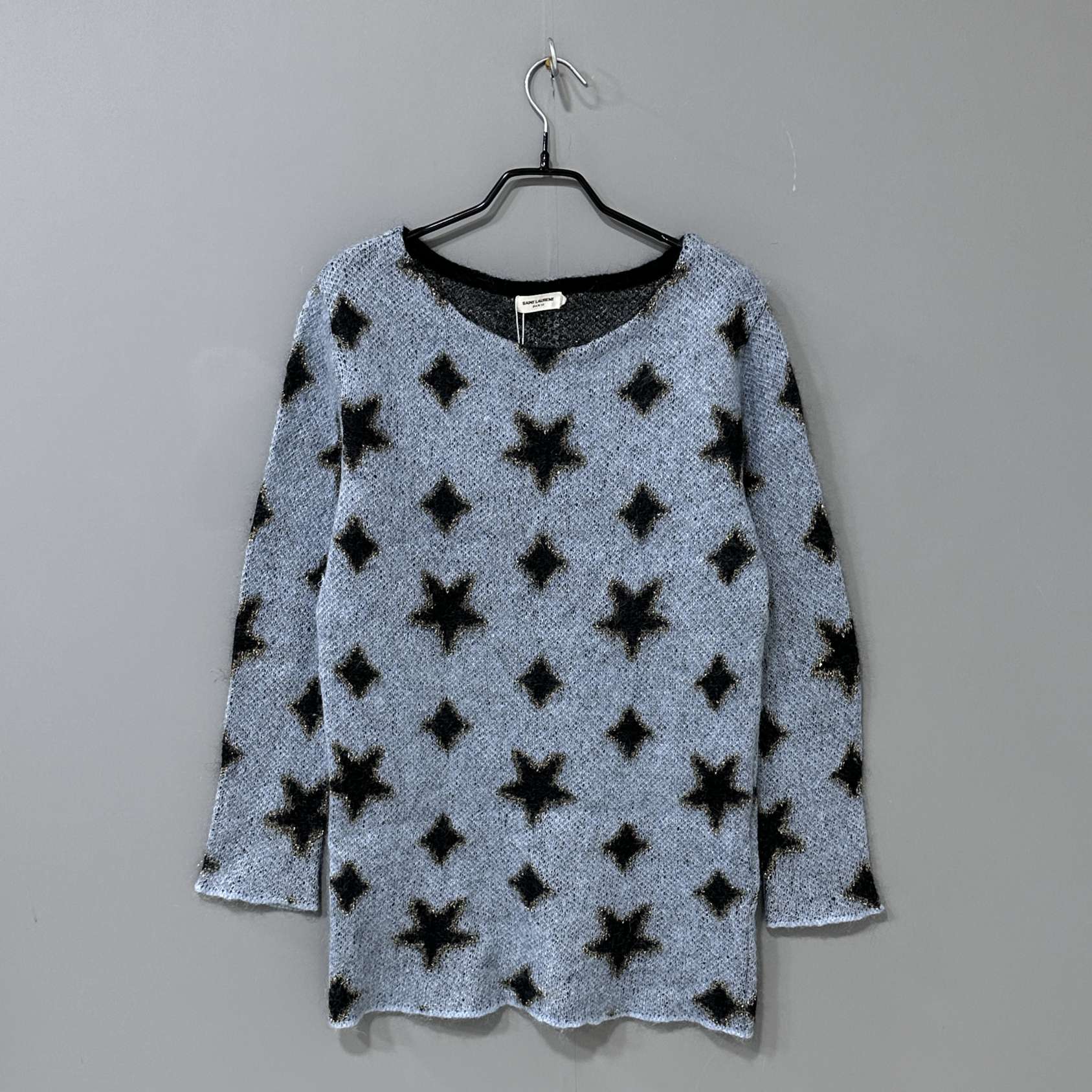 Saint Laurent Paris/星星马海毛金线毛衣/XS 码/99 新/40783