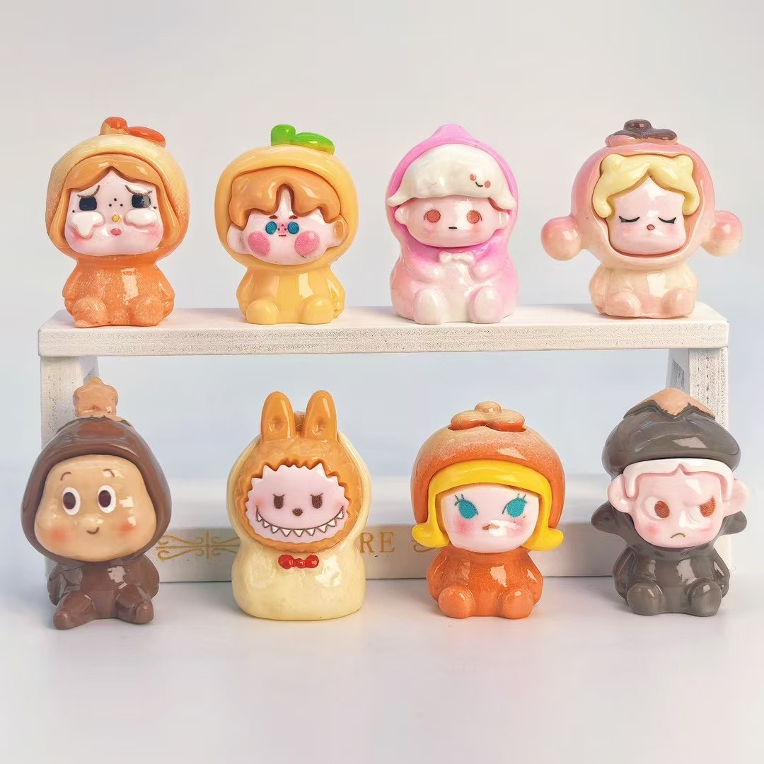 【对对碰】玛特系列辣布布摆件树脂潮玩盲盒可爱摆件DIY