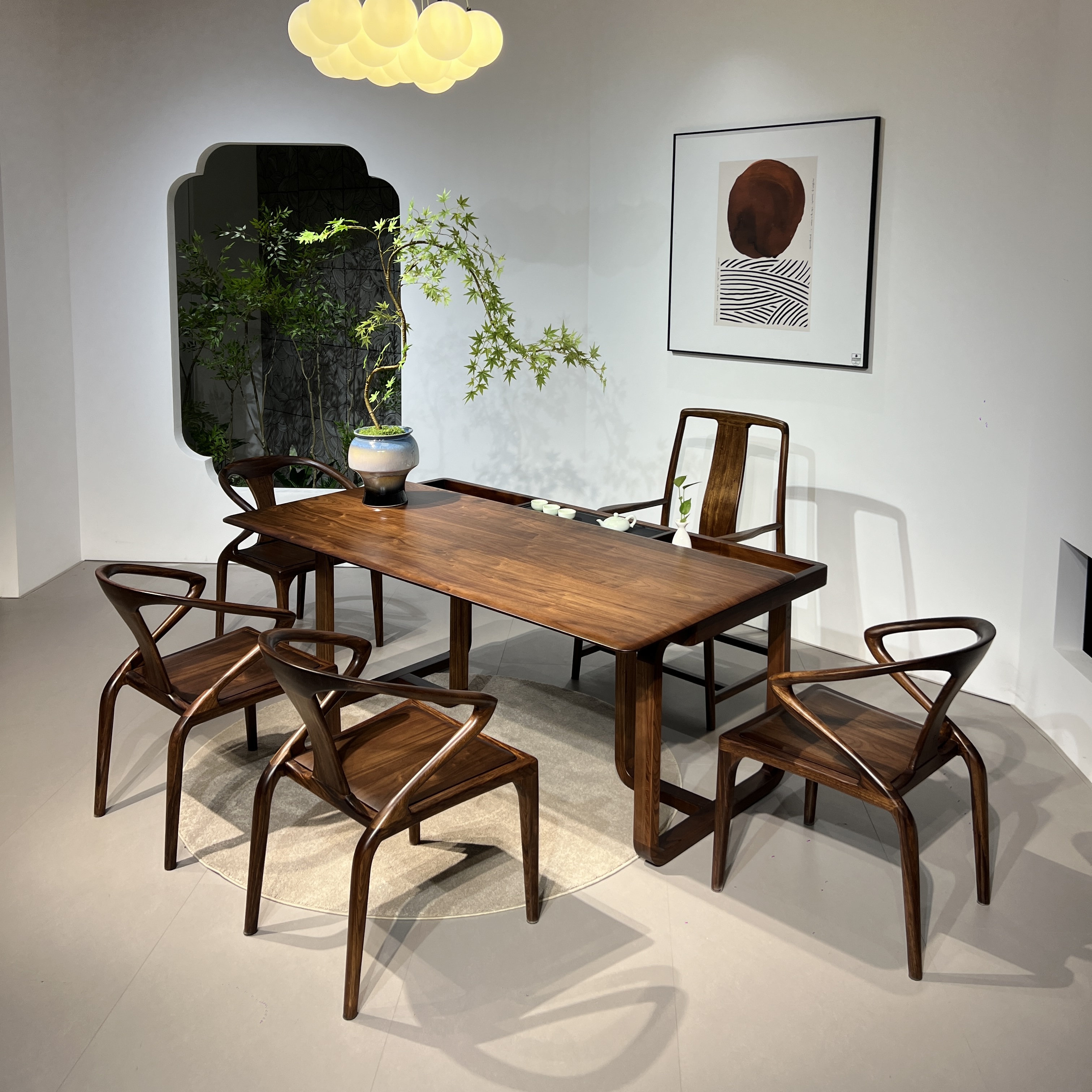 【大师典藏二用款】宋氏美学简约禅意干泡伸缩茶台家用客厅泡茶桌