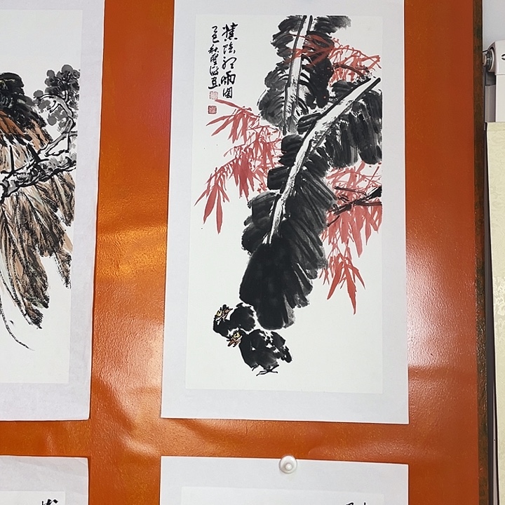 国画张圣敏先生纯手绘作品