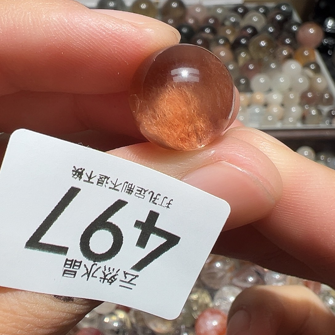 未镶嵌水晶珠宝半成品