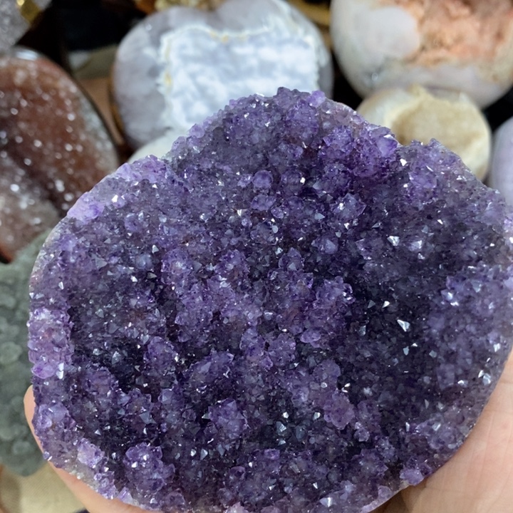 未镶嵌珠宝半成品紫晶