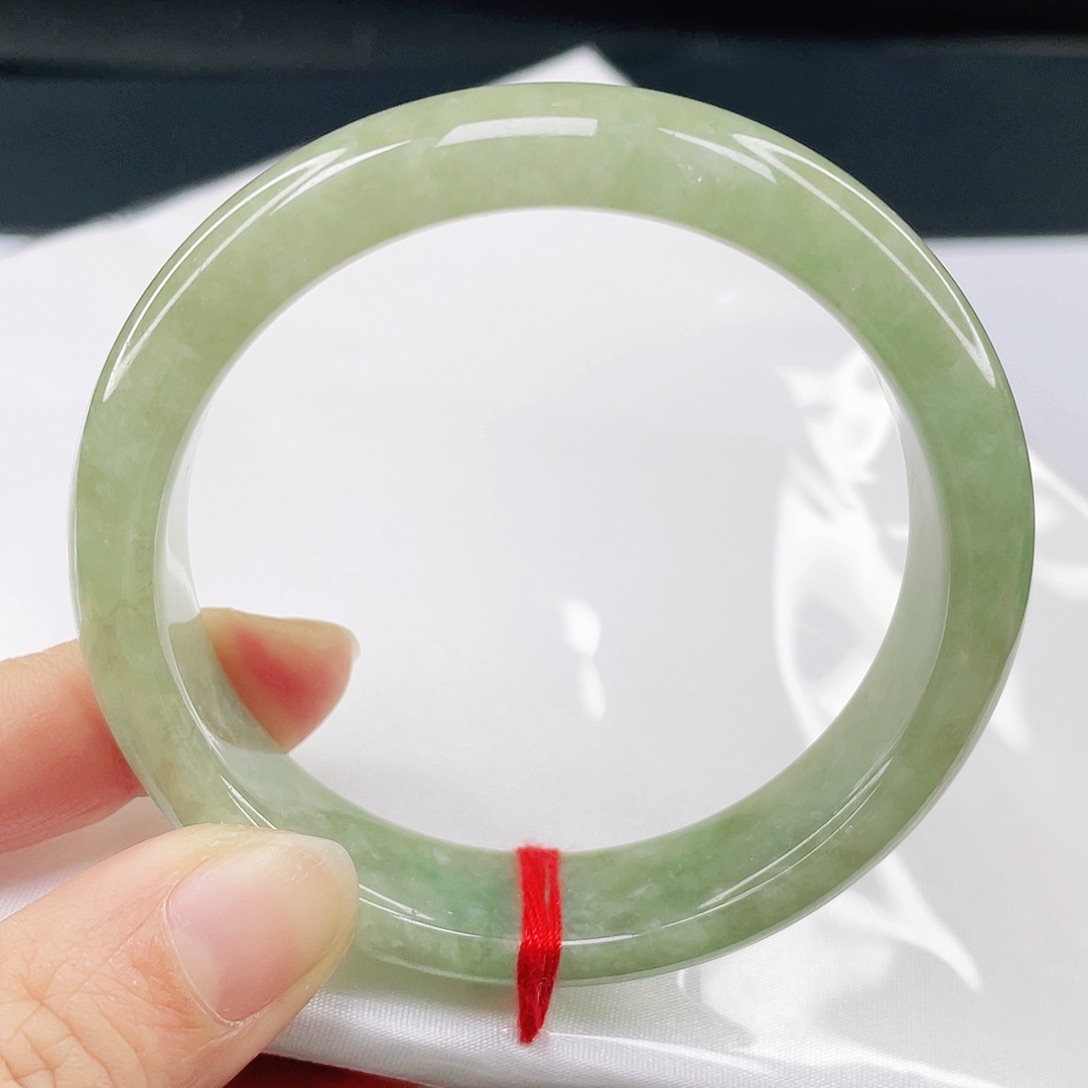 未镶嵌手镯翡翠正圈56.8。002