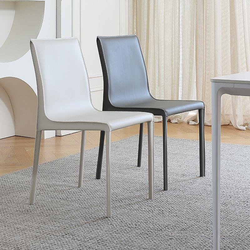 现代极简马鞍餐椅家用餐厅靠背电脑椅个性休闲椅靠背凳书桌椅