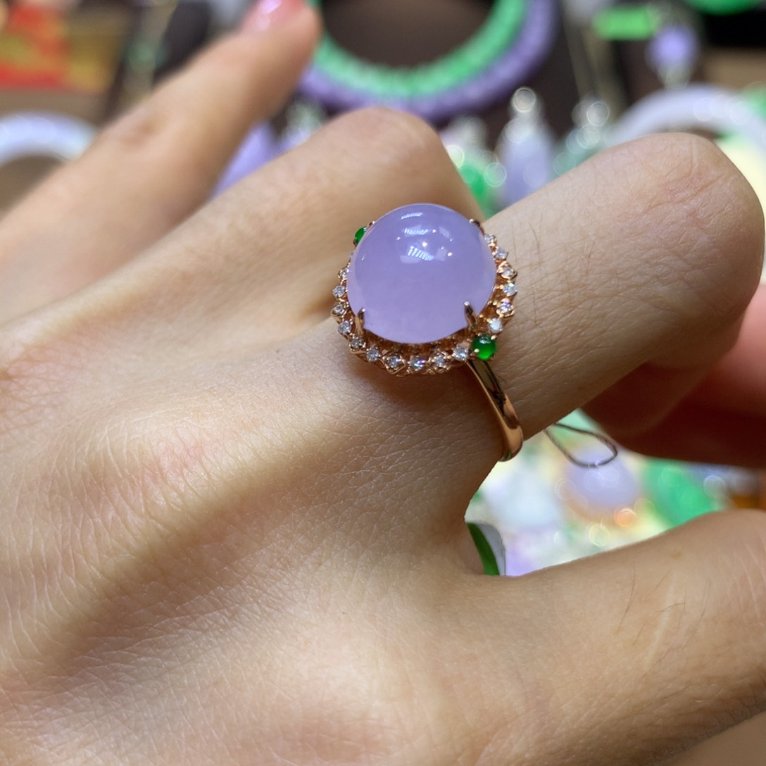 【闪购商品】翡翠18K金镶嵌颈饰翡翠