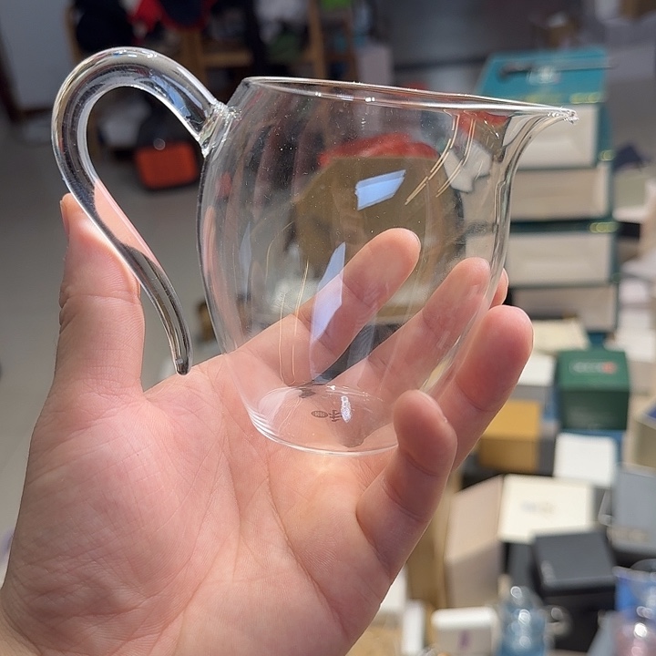 禾器透明怡然公道杯