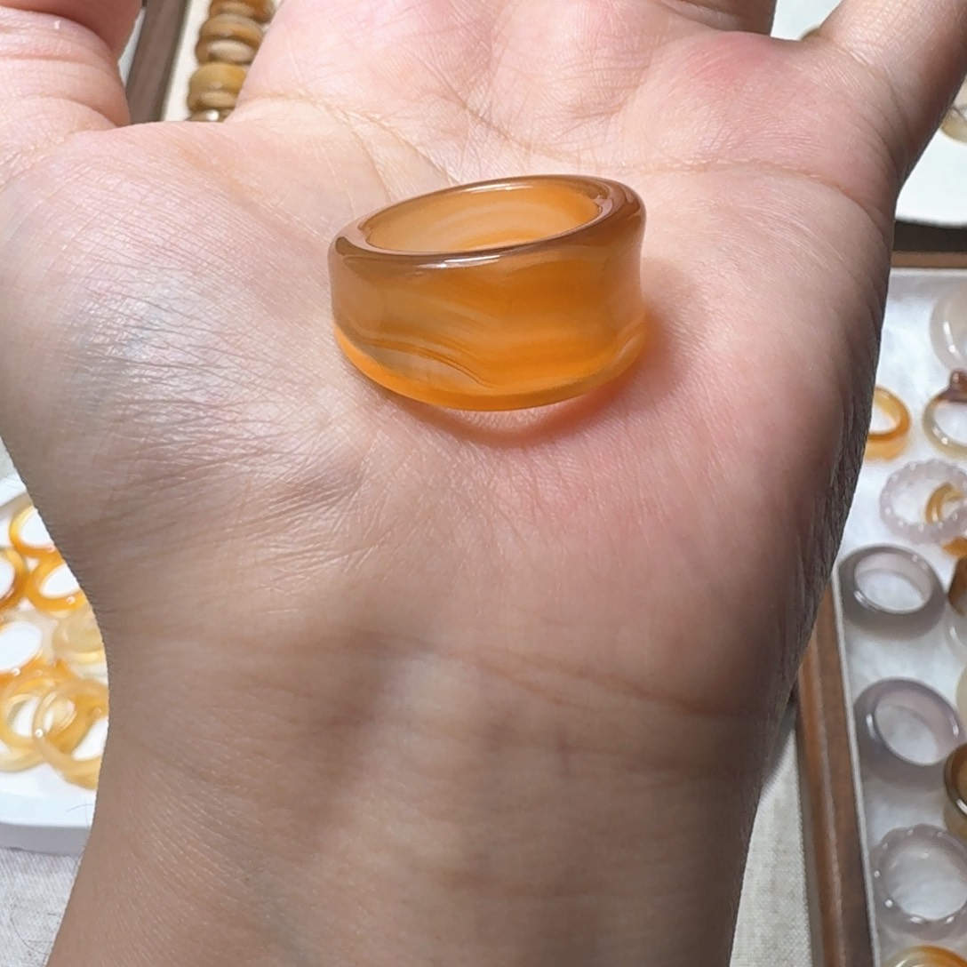 未镶嵌戒指玛瑙/玉髓538港20