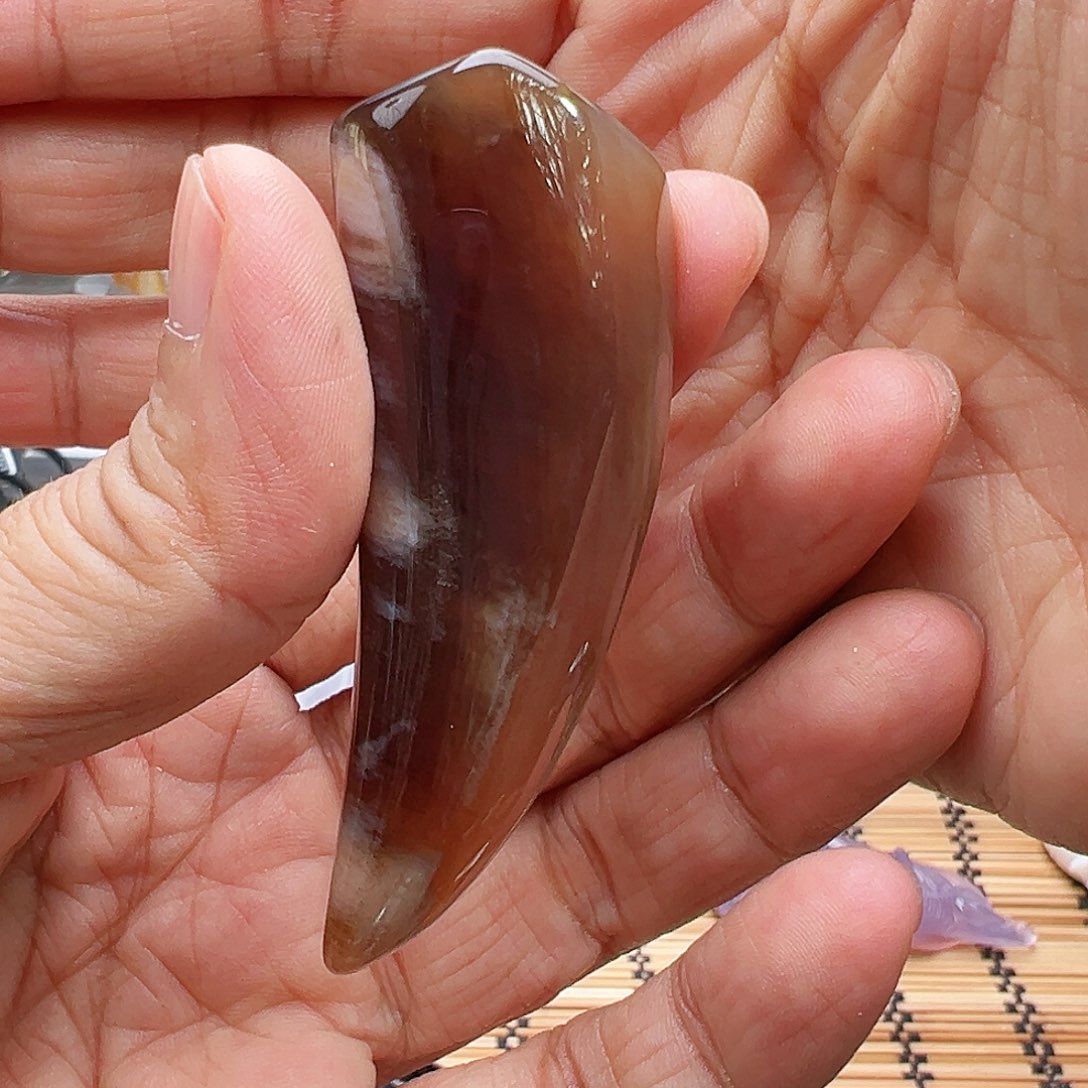 未镶嵌珠宝半成品硅化玉