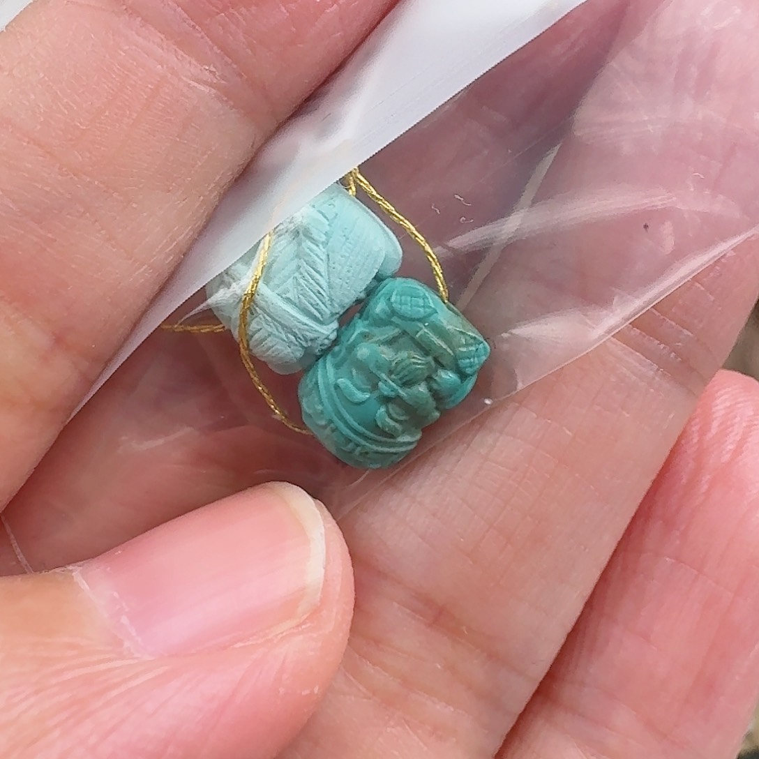 绿松石珠宝奇石未镶嵌