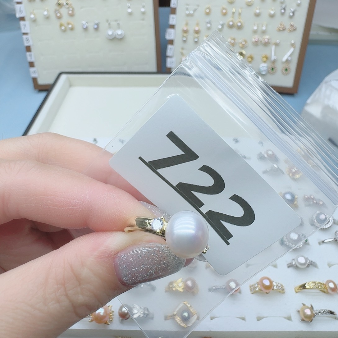 淡水珍珠珠宝奇石合金722