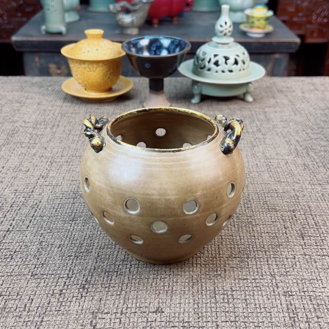 瓷片陶瓷艺术品正能量开门