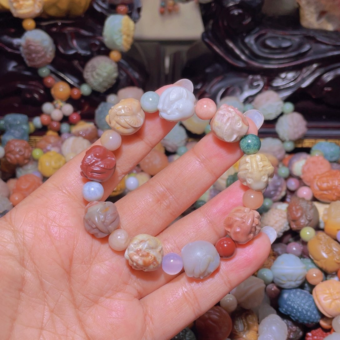 石英质玉手链未镶嵌