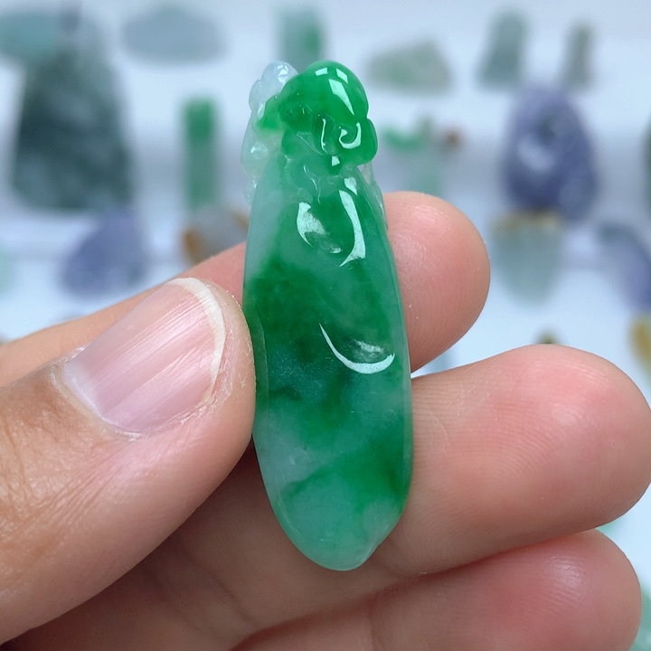 翡翠吊坠(不含链)未镶嵌