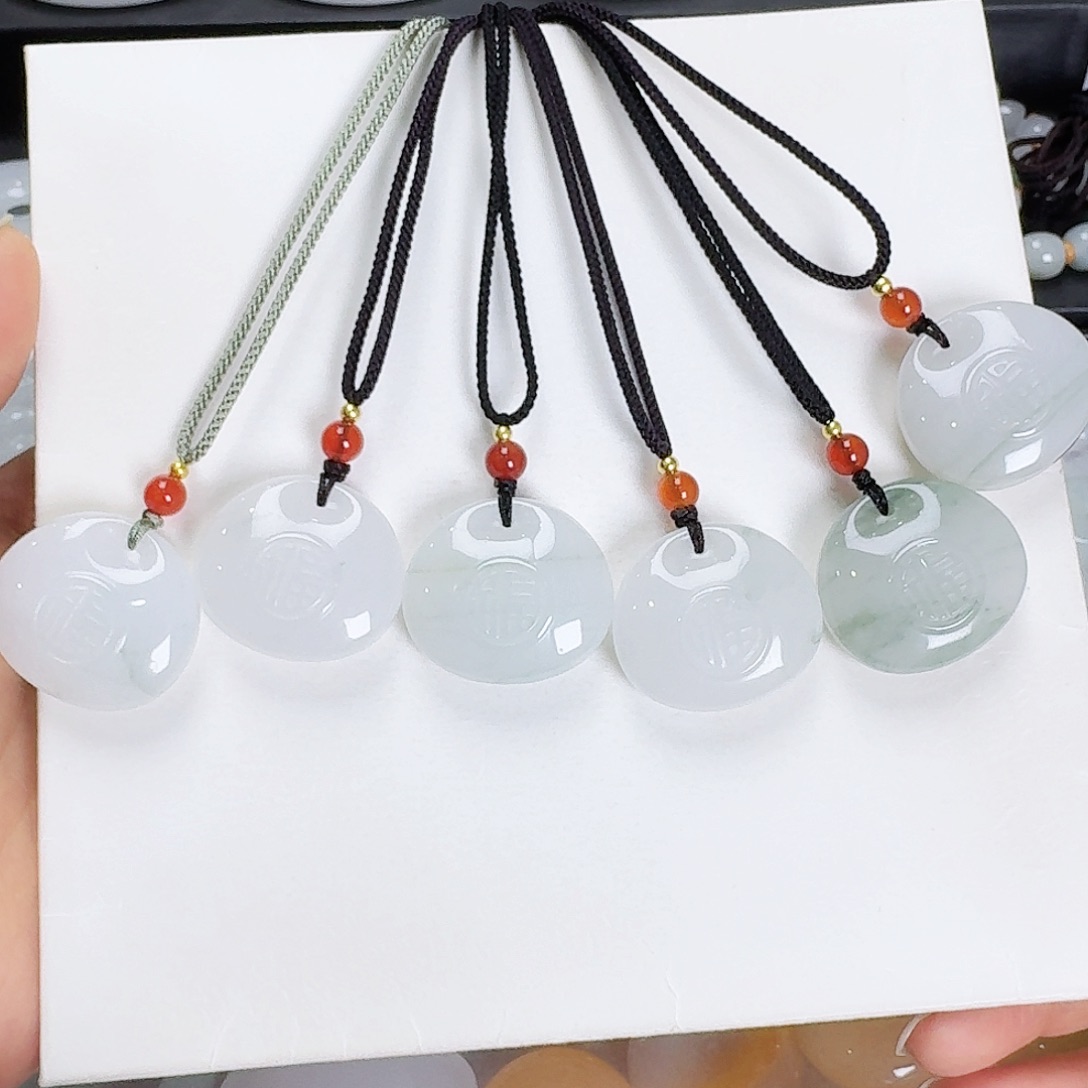 石英质玉未镶嵌颈饰福袋子多样性发其一