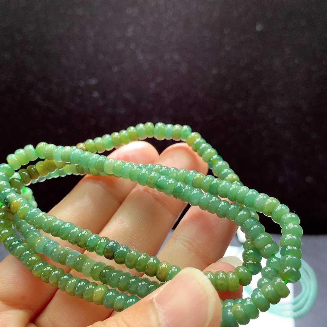 翡翠手链未镶嵌项链