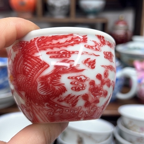 杯子景德镇陶瓷主人杯