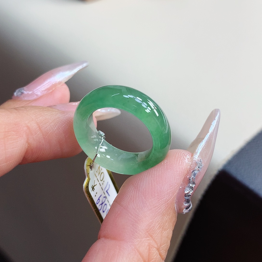 翡翠戒指未镶嵌12号