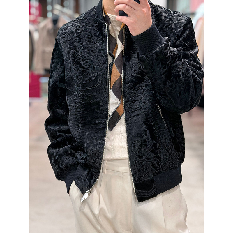 （主店）220000爱玛人士版”奢华王子 波斯羔Baby Lamb"胎羊皮毛一体