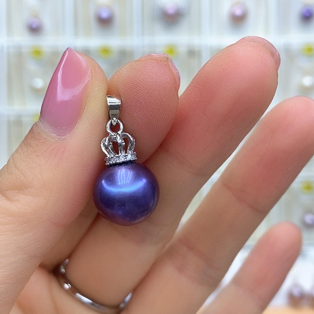 未镶嵌淡水珍珠吊坠(赠链)