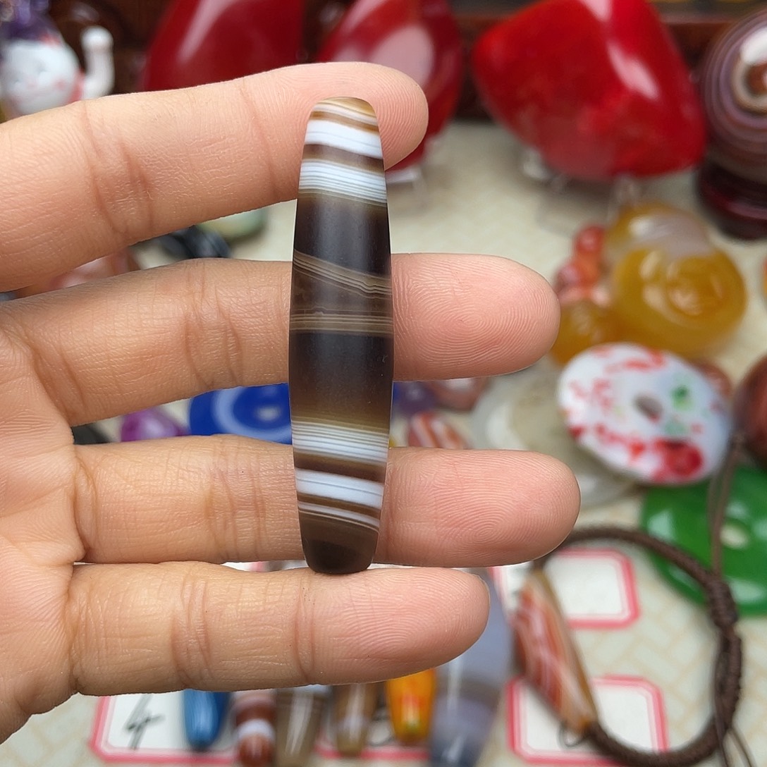 ****吴玛瑙/玉髓合金颈饰