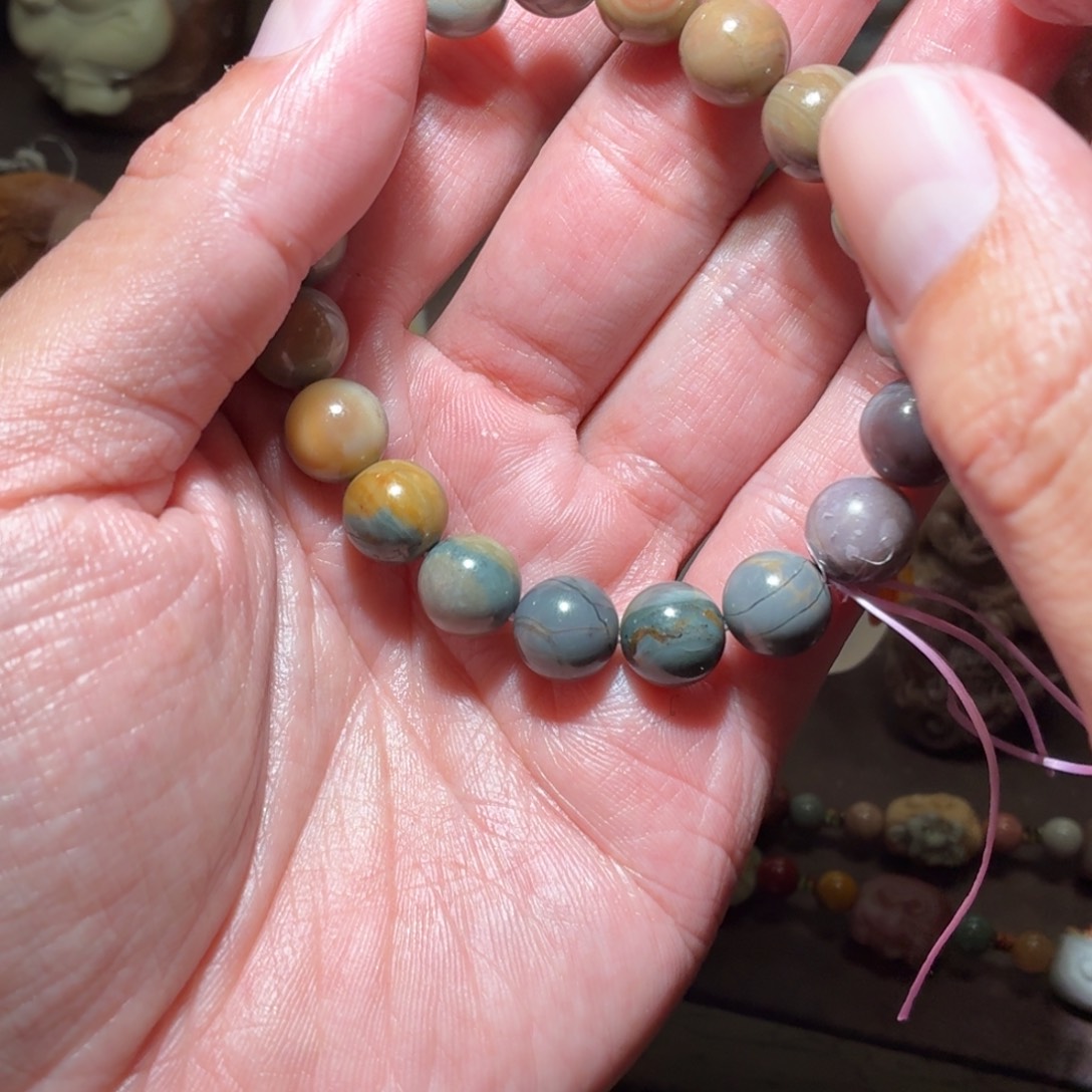 J***t石英质玉未镶嵌手串17