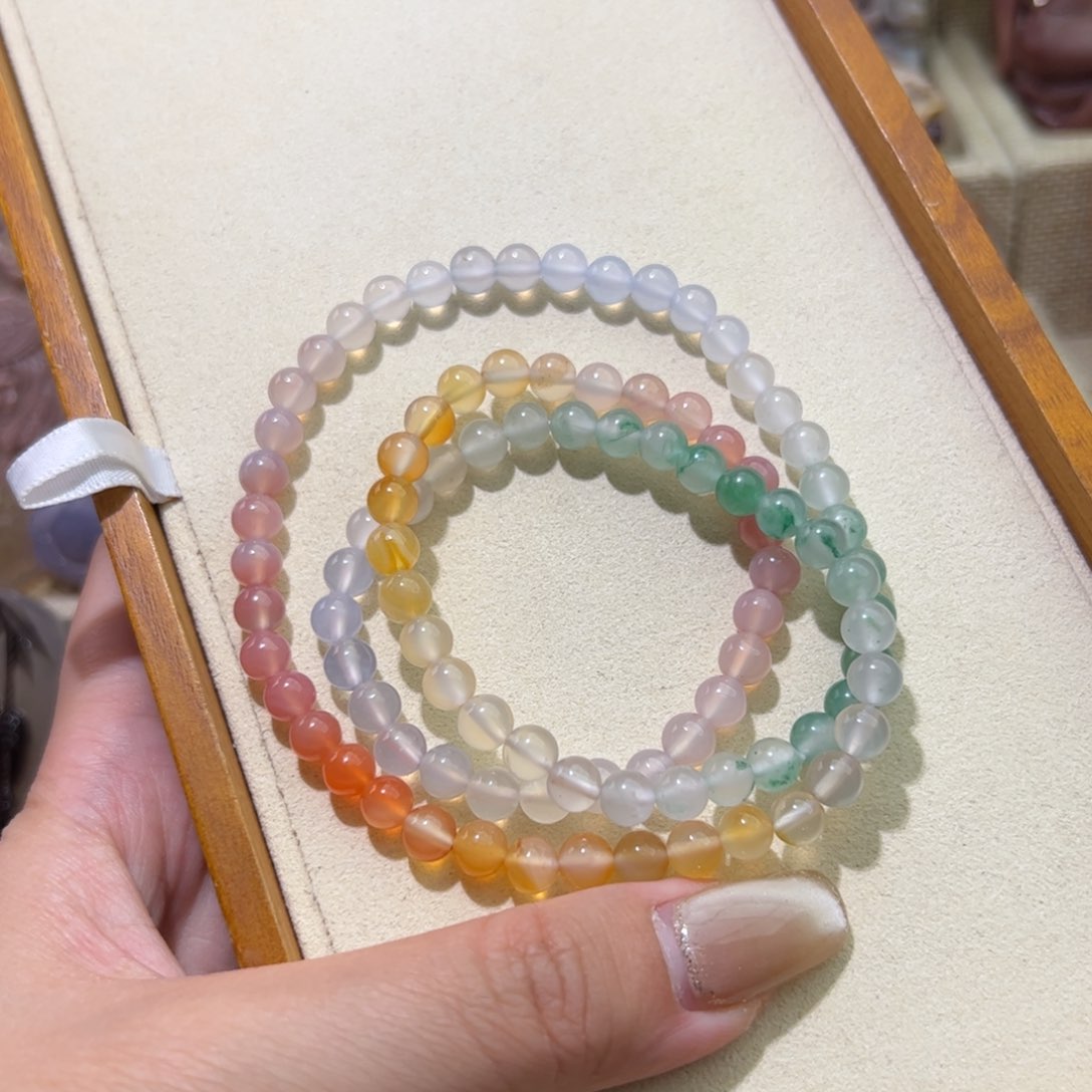 玛瑙/玉髓颈饰未镶嵌༺****༻