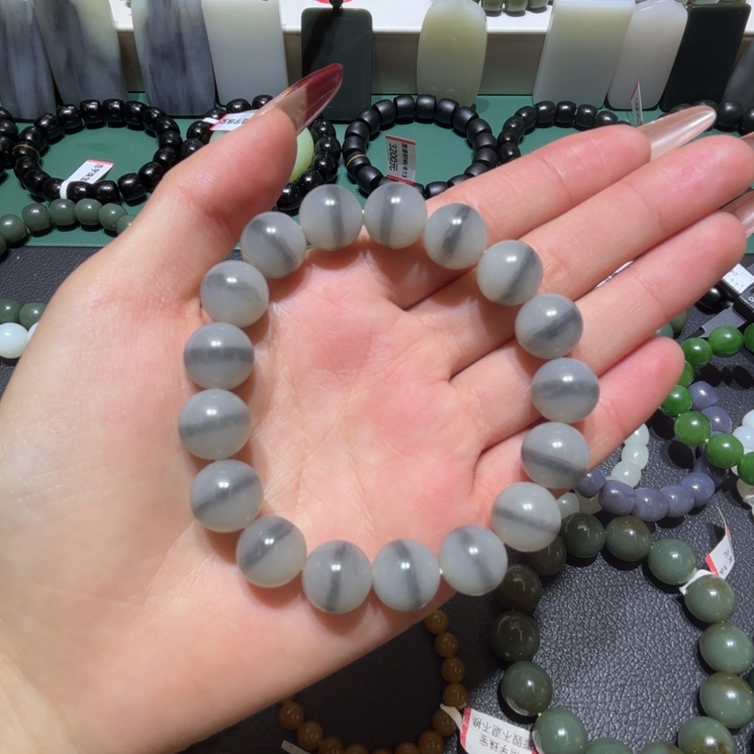 和田玉手链未镶嵌