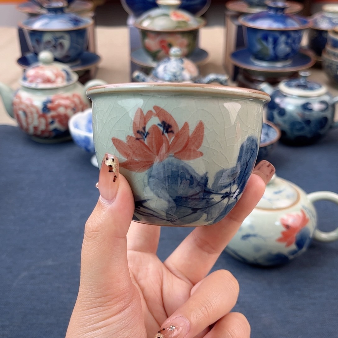 杯景德镇陶瓷杯子